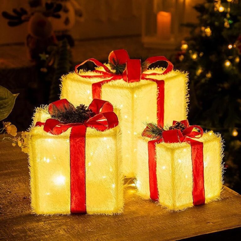 Christmas Lighted Gift Boxes up to 50% off Deal