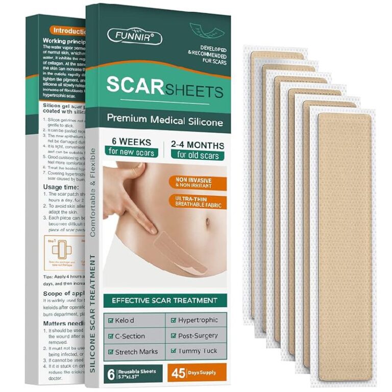 FUNNIR Silicone Scar Sheets up to 20% off Deal