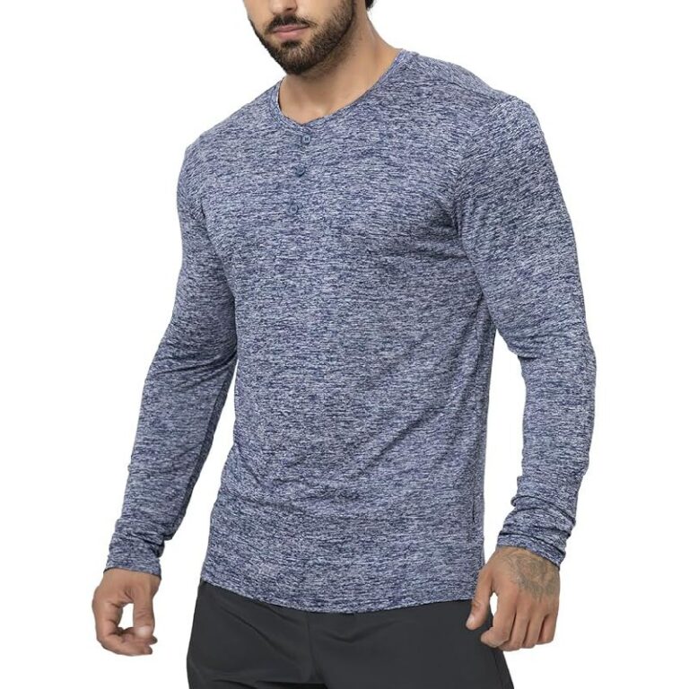 ICEMOOD Mens Henley Shirt up to 10% Off Deal