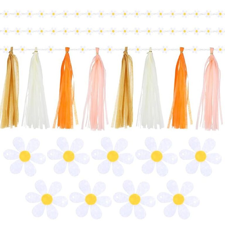 3 Pack Daisy Garland Boho – Up to 48% Off Deal