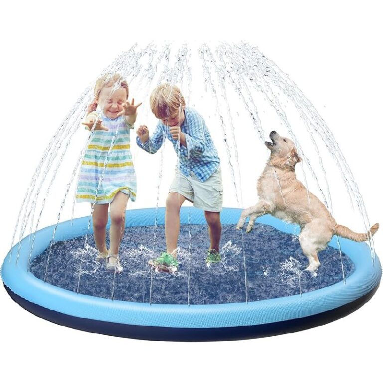 Kids Dog Splash Pad Sprinkler – Up to 50% Off Deal