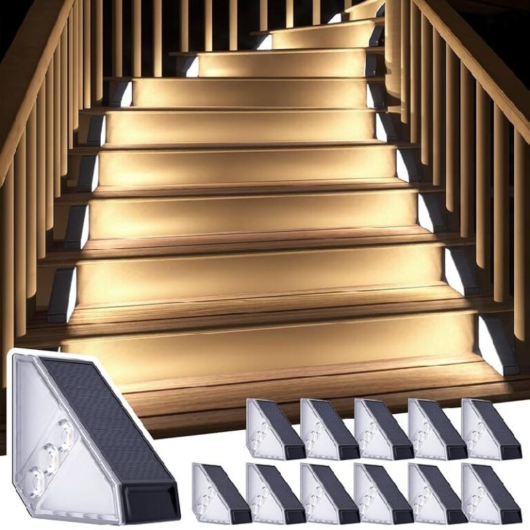 ROSHWEY Solar Stair Lights Up to 50% Off Deals