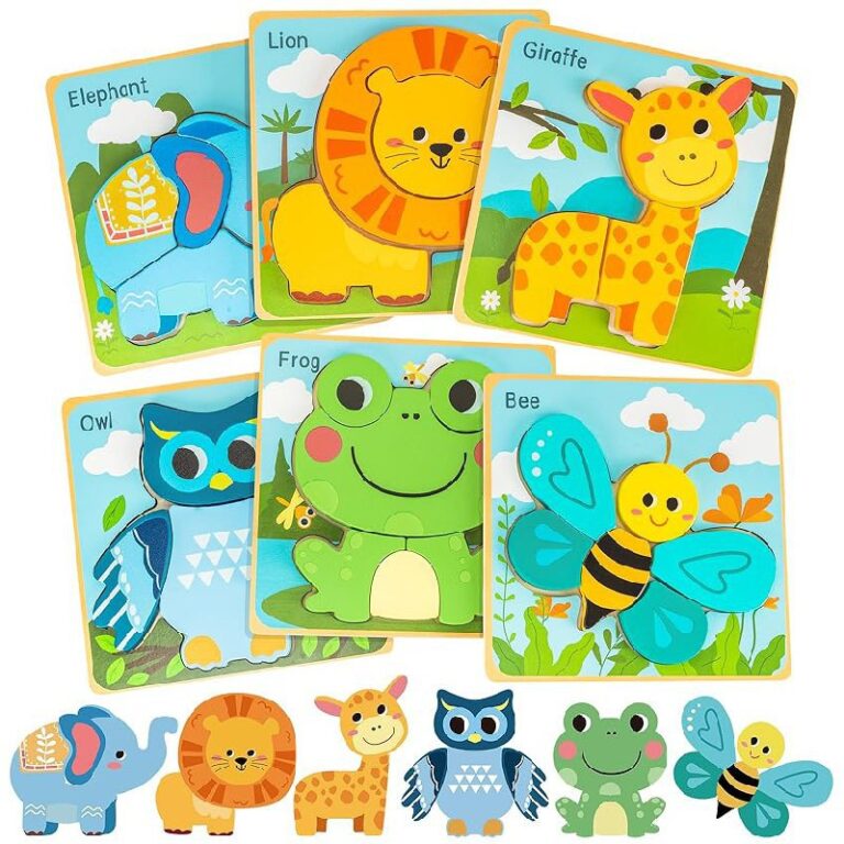 deli Wooden Toddler Puzzles up to 50% off Deal