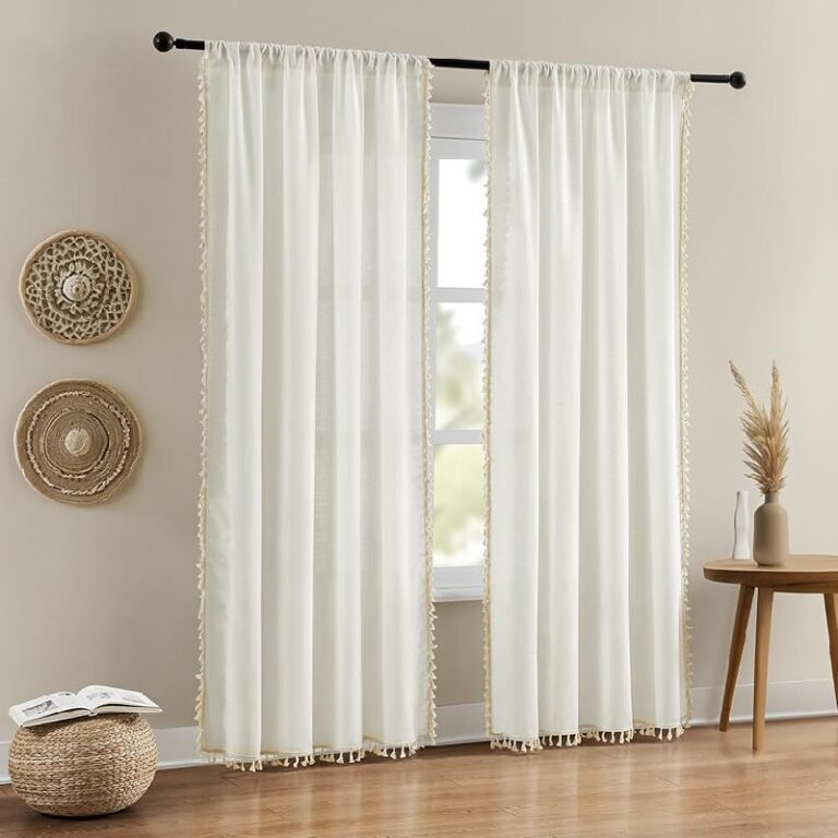 HOMEIDEAS Boho Curtains up to 11% off Deal