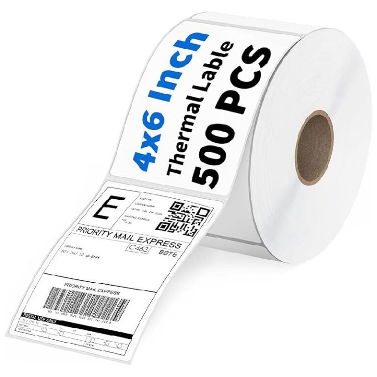 500 Sheets 4×6 Thermal Labels up to 39% Off Deal