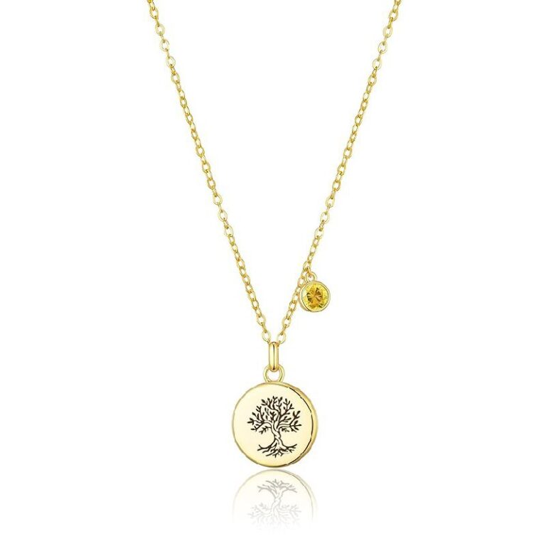 Tree of Life Birthstone Necklace: Up to 70% Off Deal