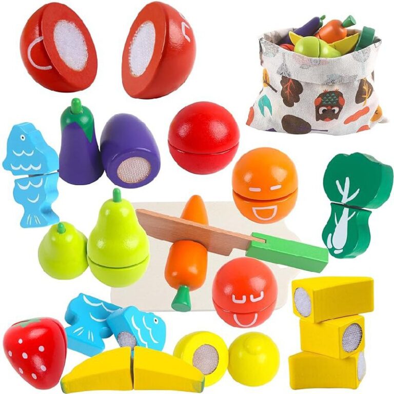 newlng Wooden Play Food Toys up to 20% Off Deal