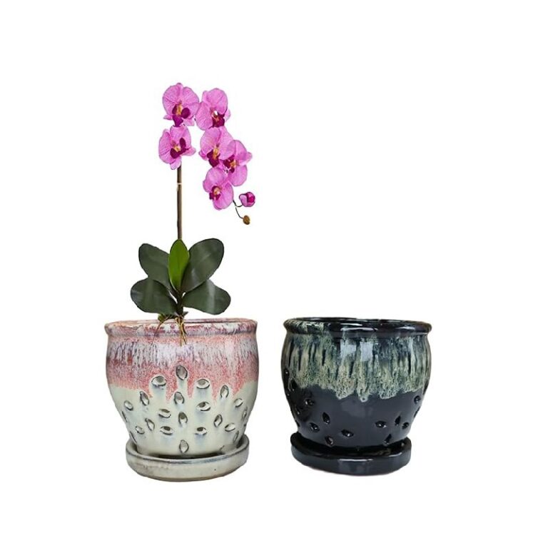 Beitewei Ceramic Orchid Planter Pots up to 50% Off Deal