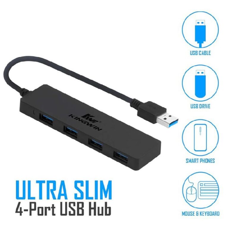 Kingwin USB Hub 4 Port USB 3.0 up to 50% off Deal