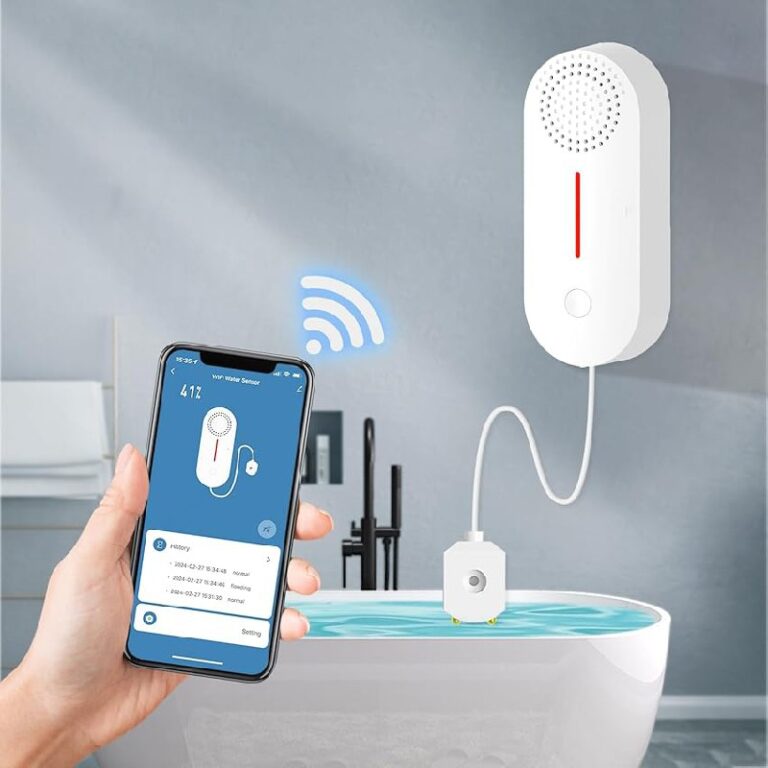 PILSAMAS WiFi Water Leak Sensor up to 38% Off Deal