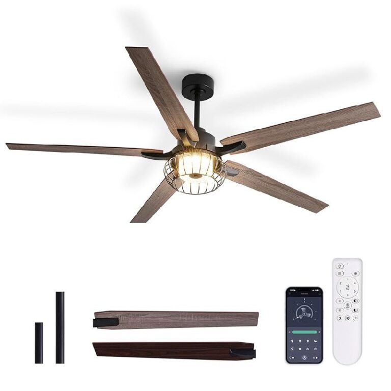 LUDOMIDE Ceiling Fans with Lights – Up to 50% Off Deal