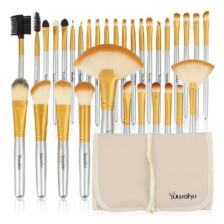 Champagne Makeup Brushes: 50% Off Deal