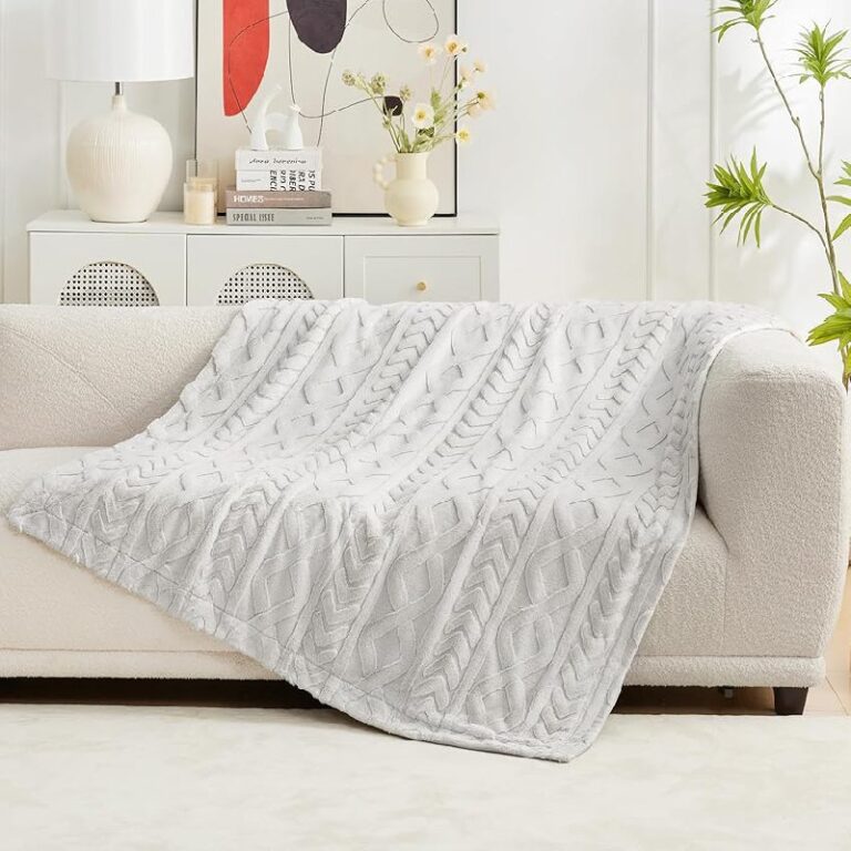 Cozy Bliss Faux Fur Throw Blanket up to 43% Off Deal