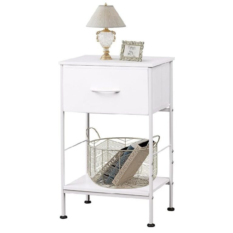 WLIVE White Nightstand up to 33% Off Deal