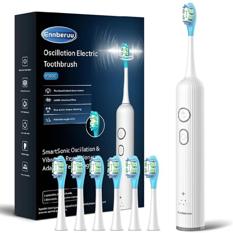 EnnbeRuu Electric Toothbrush 75% Off Deal