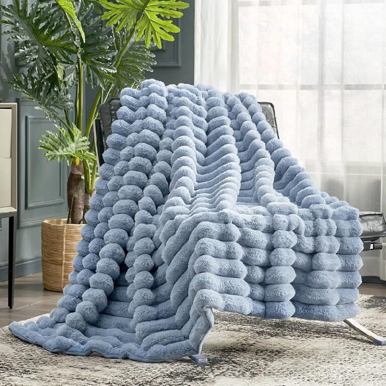 Cozy Bliss Faux Fur Throw Blanket Up to 30% Off Deal