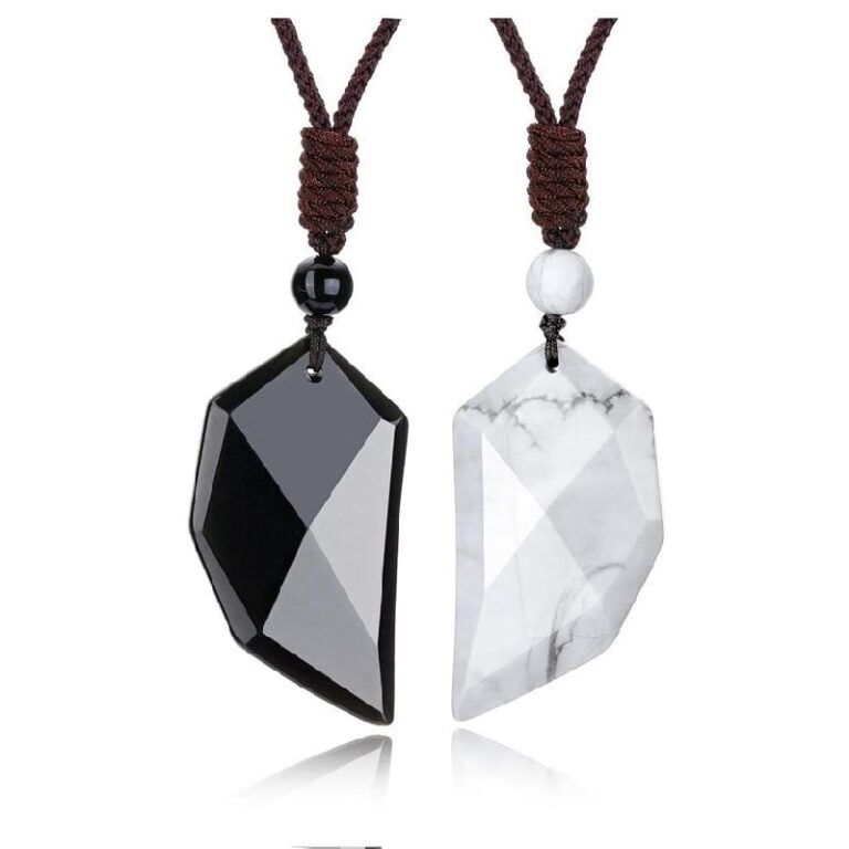 PESOENTH Healing Crystal Necklaces up to 50% Off Deal