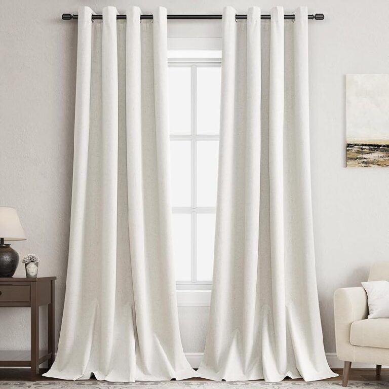 Linen Black Out Curtains up to 50% off Deal