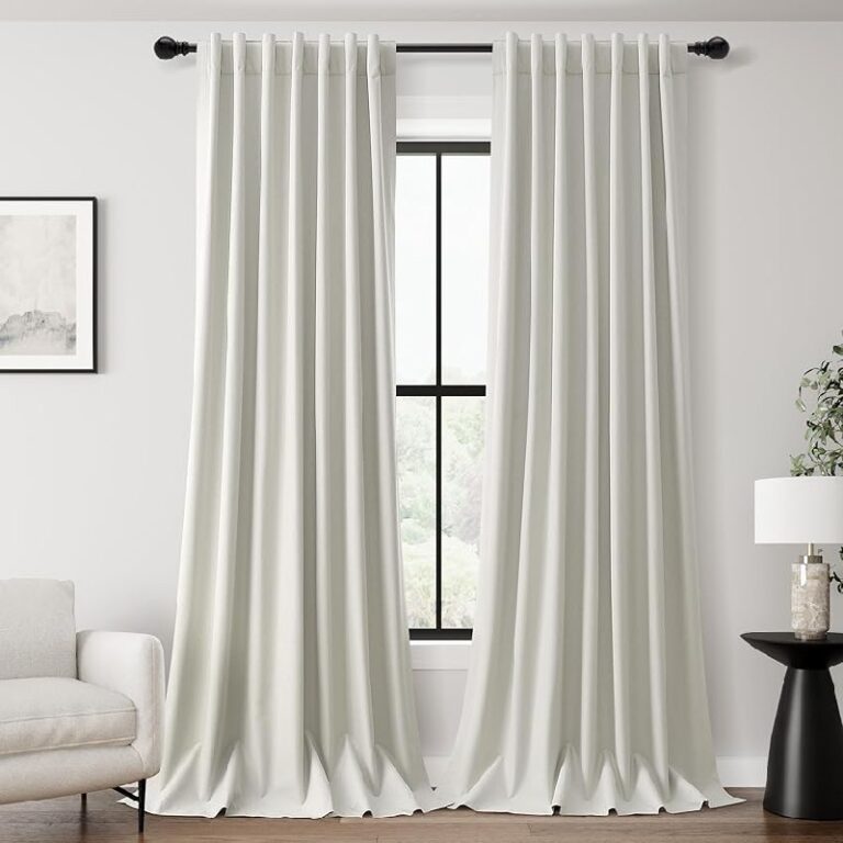 Ivory White Blackout Curtains: Up to 13% Off Deals