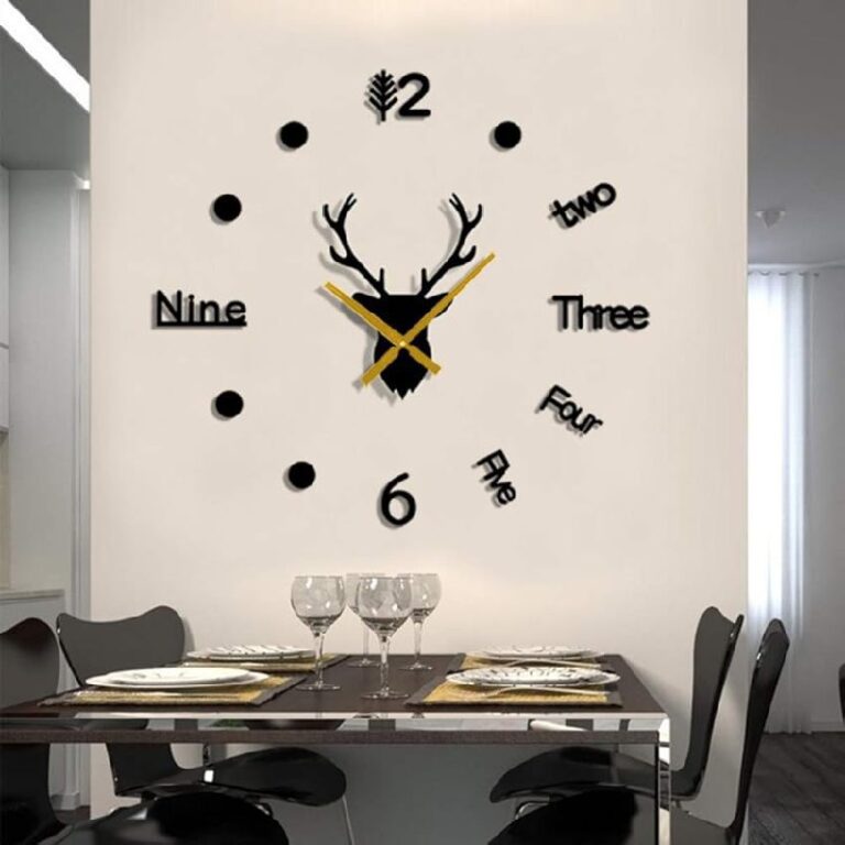 FASHION in THE CITY Wall Clock up to 50% Off Deal