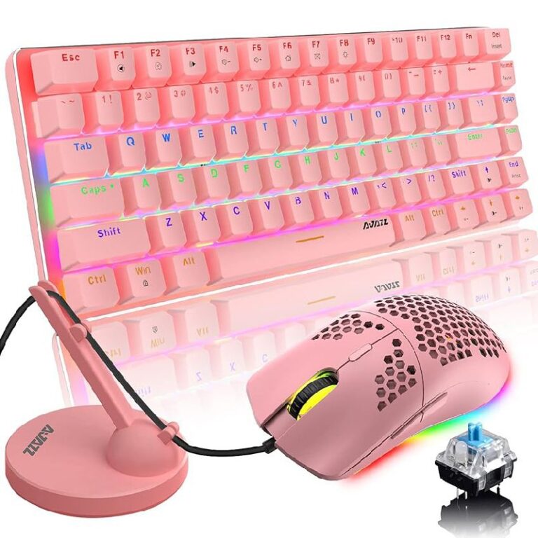 ZIYOU LANG Pink Keyboard & Mouse Deal up to 23% off