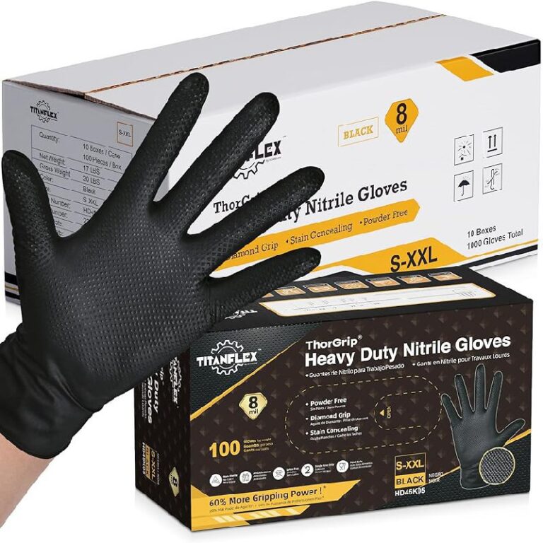 TitanFlex ThorGrip Nitrile Gloves up to 15% Off Deal