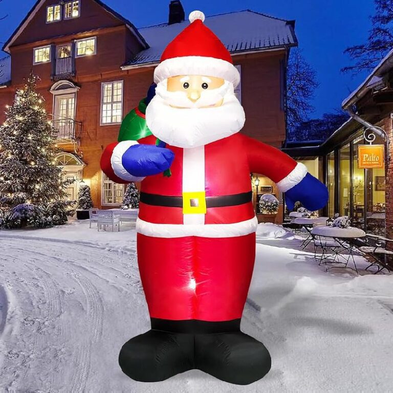 Danxilu 5FT Christmas Inflatable Santa up to 50% off Deal