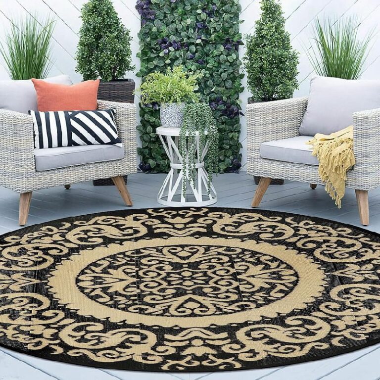 Homcomoda Round Outdoor Rugs up to 37% Off Deal