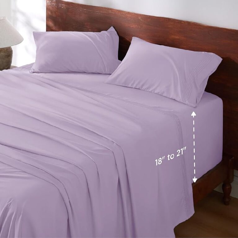 Bedsure GentleSoft Sheet Set Up to 15% Off Deal