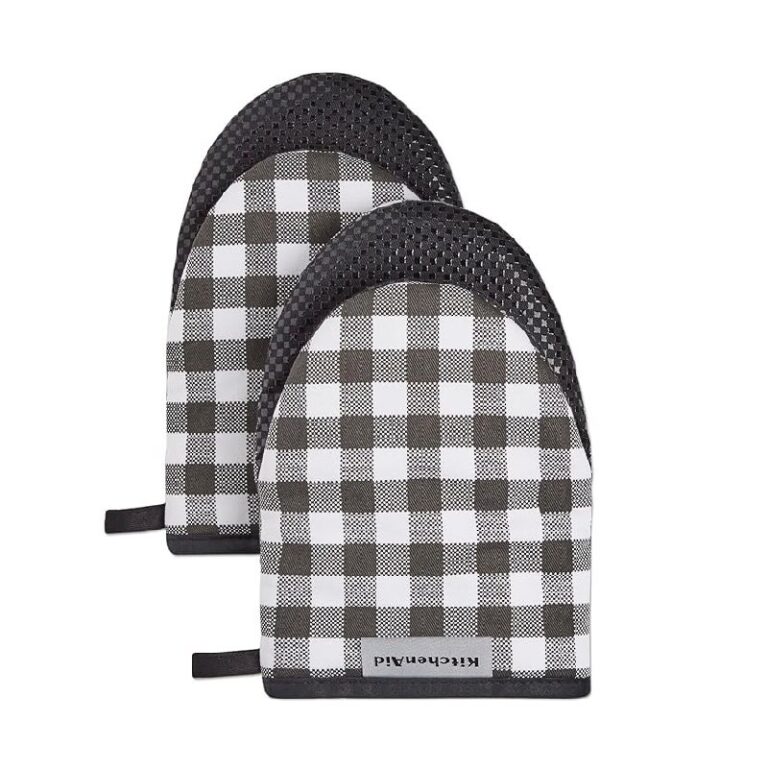 KitchenAid Gingham Mini Oven Mitt Set up to 34% Off Deal