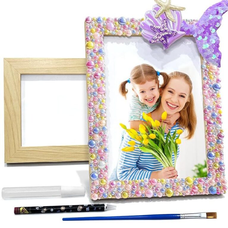 DIY Mosaic Mermaid Picture Frames up to 50% Off Deal