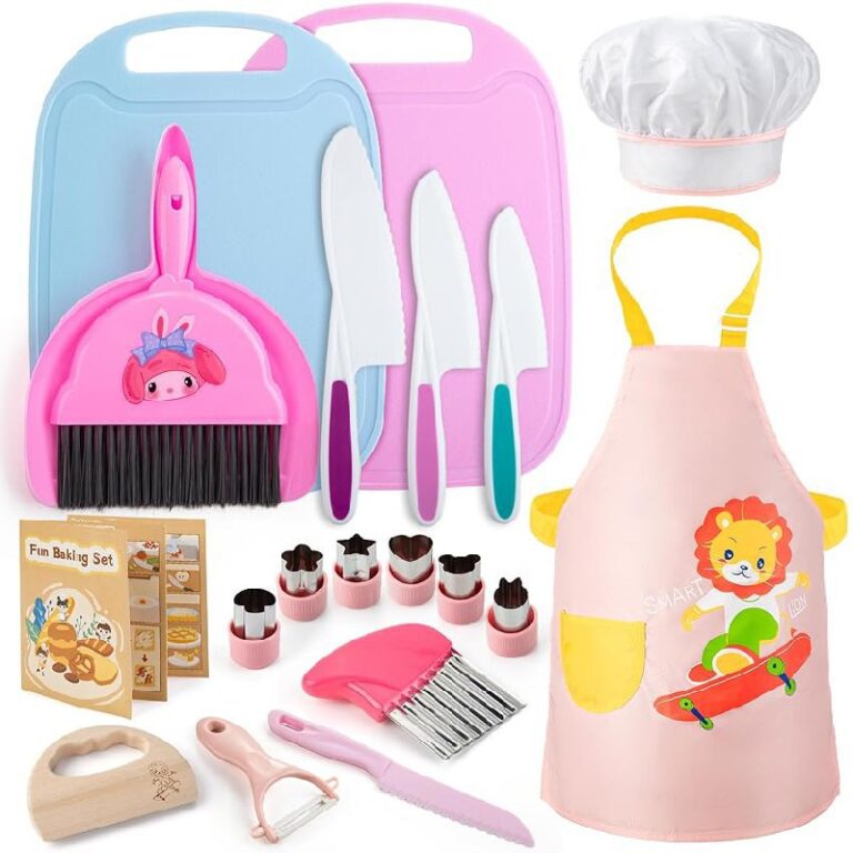 Juboury 20PCS Toddler Knife Set – Up to 50% Off Deal