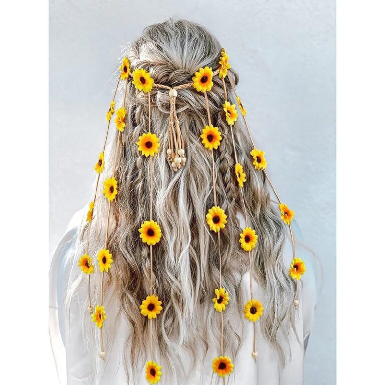 WOVOWOVO Sunflower Crown Headbands Up to 50% Off Deal