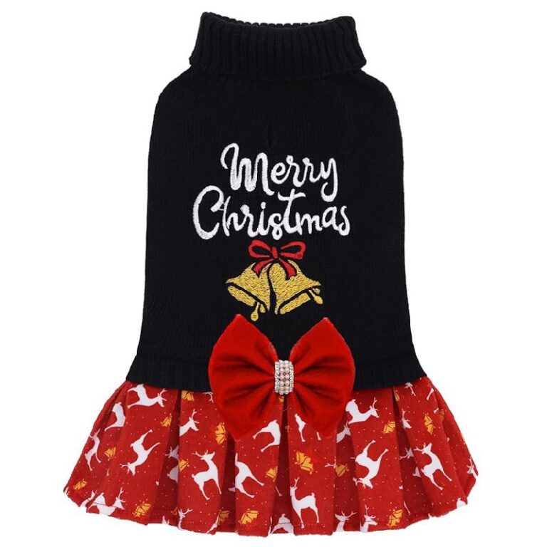 CuteBone Christmas Dog Sweater at Up to 50% Off Deal