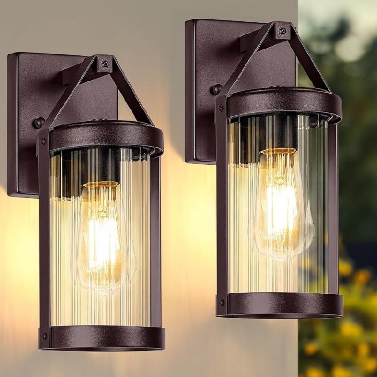 2-Pack Outdoor Wall Lights up to 50% Off Deal