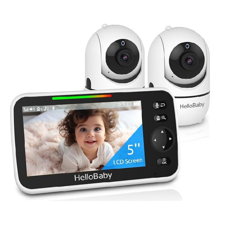 HelloBaby 5’’ Baby Monitor up to 38% off Deal