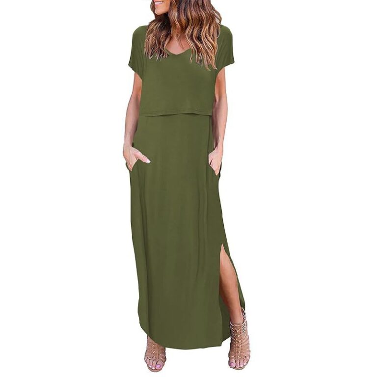 Ekouaer Women’s Nursing Dresses up to 10% off Deal