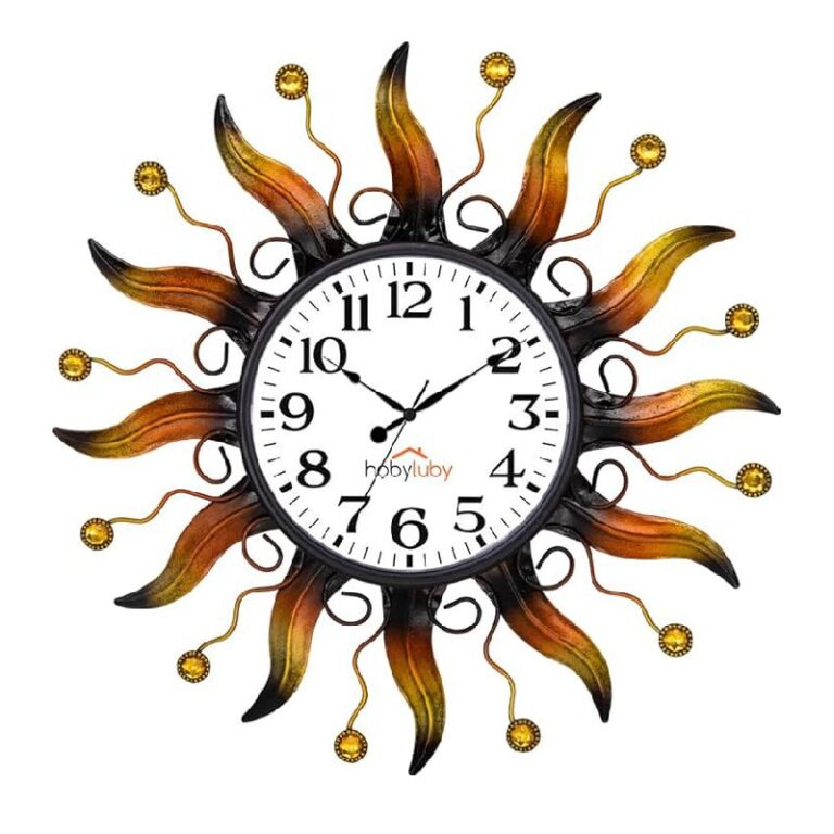 HOBYLUBY Outdoor Clock Up to 30% Off Deal