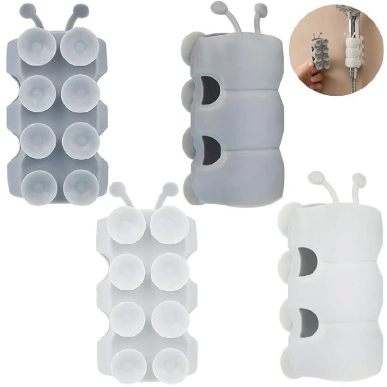 4 Pack Vacuum Suction Cup Shower Head Holders Deal