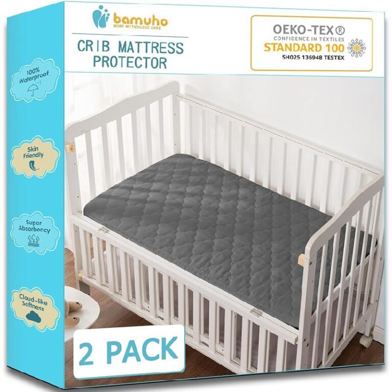 Bamuho Crib Mattress Protector Up to 50% Off Deal