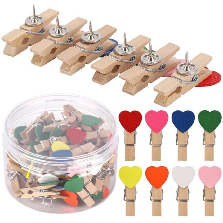 Colorful Heart Push Pin Set: Up to 50% Off Deal