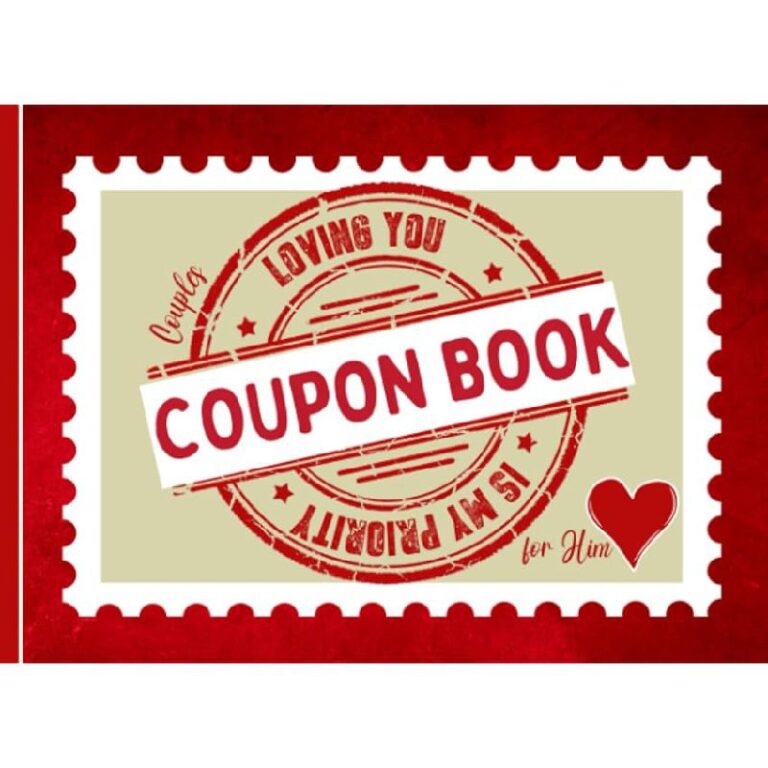 Couples Coupon Book For Him: Up to 10% Off Deal