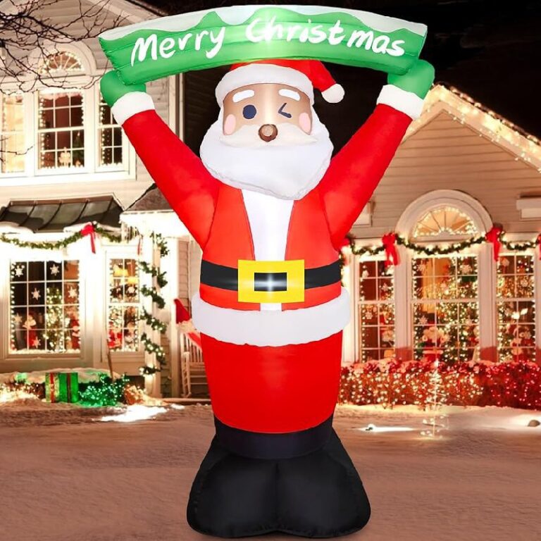 MICOCAH 8FT Christmas Inflatables up to 20% off Deal