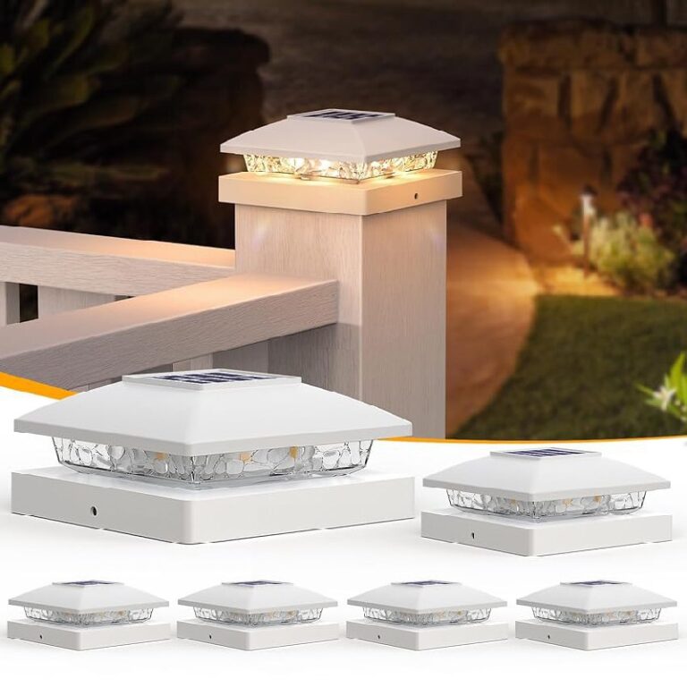 APONUO Solar Post Cap Lights up to 10% Off Deal