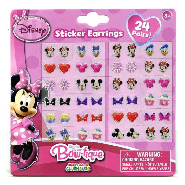 Disney Minnie Mouse Sticker Earrings up to 6% off Deal