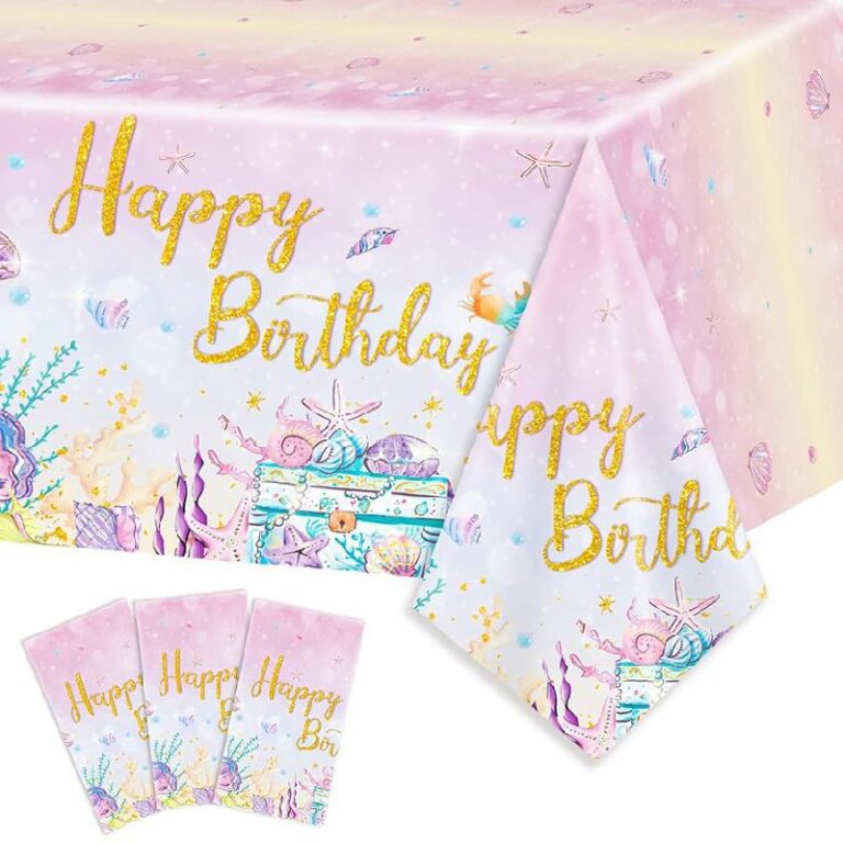 Mermaid Birthday Tablecloths: Up to 50% Off Deal