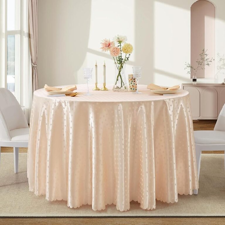 HommxJF Champagne Tablecloth up to 50% Off Deal