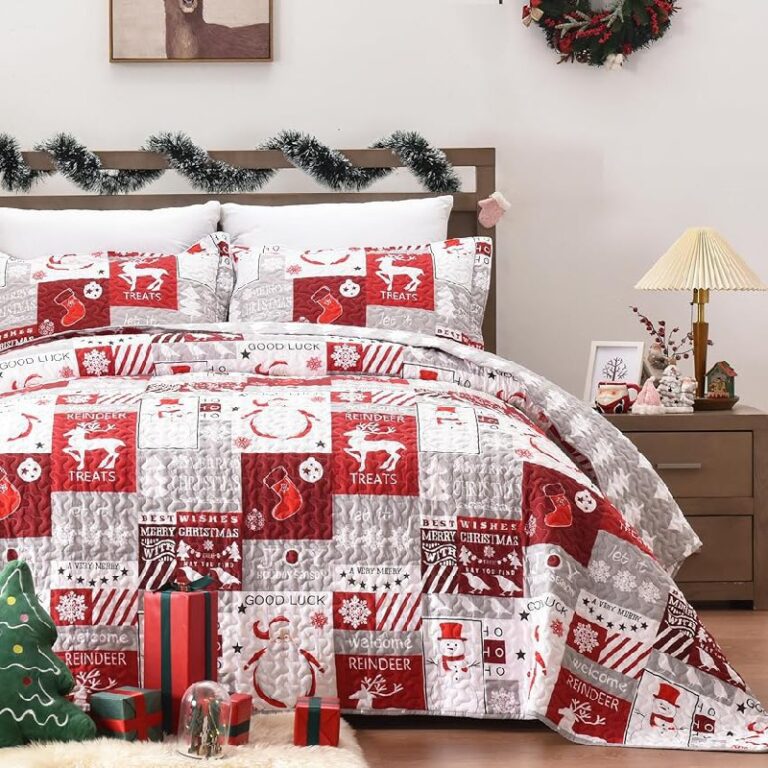 Newspin Christmas Quilt Set: Up to 15% Off Deal