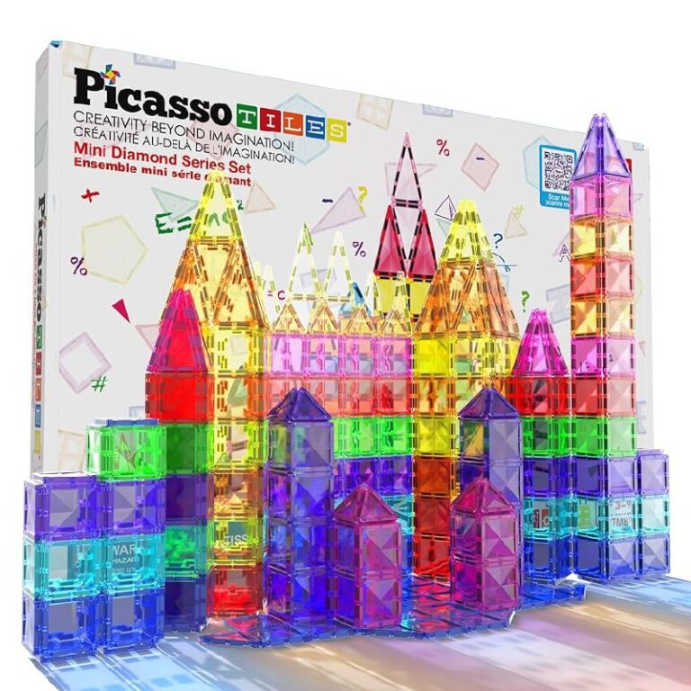 PicassoTiles 80 Piece Magnetic Tiles up to 20% Off Deal