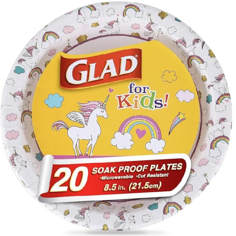 Glad for Kids Unicorn Plates up to 34% Off Deal